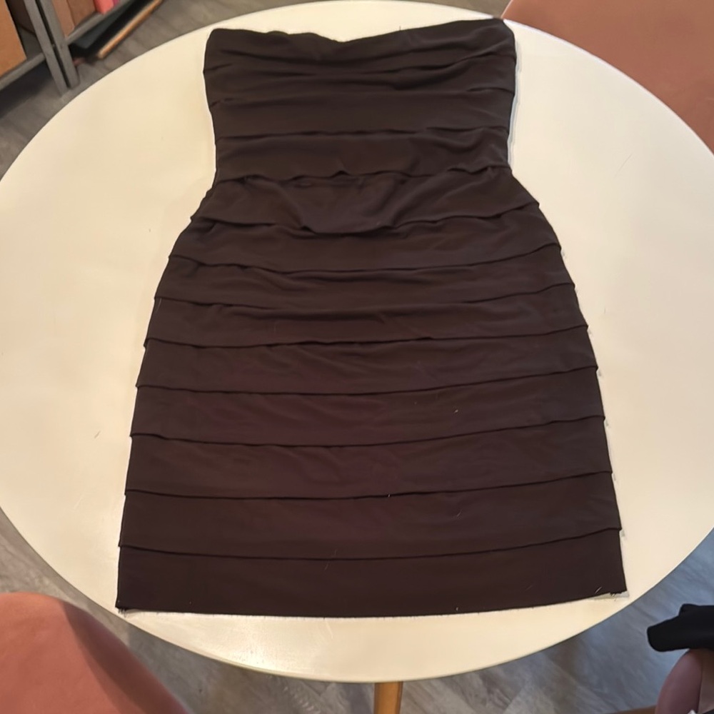 Bailey 44 Chocolate Strapless Dress